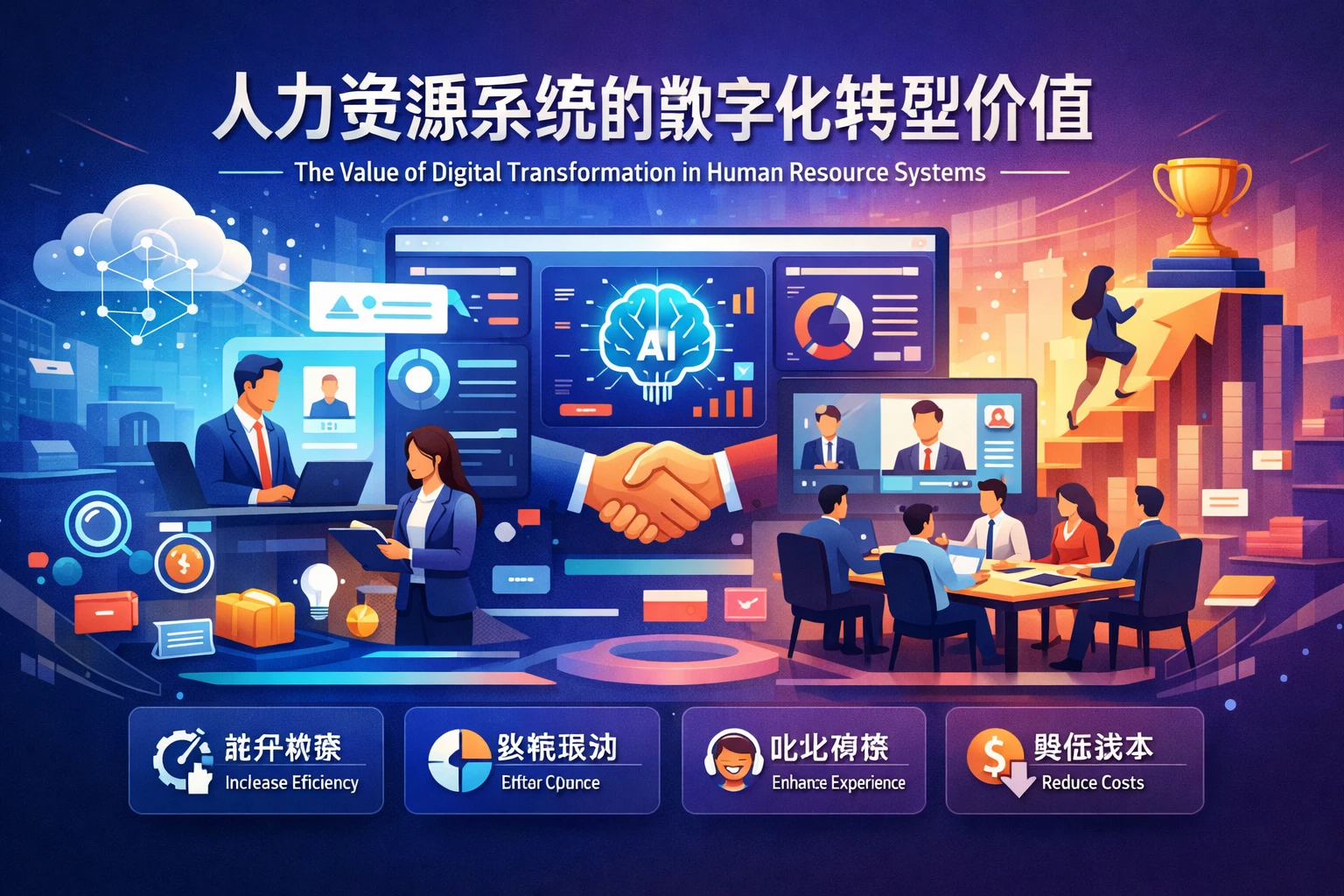 人力资源系统的数字化转型价值
