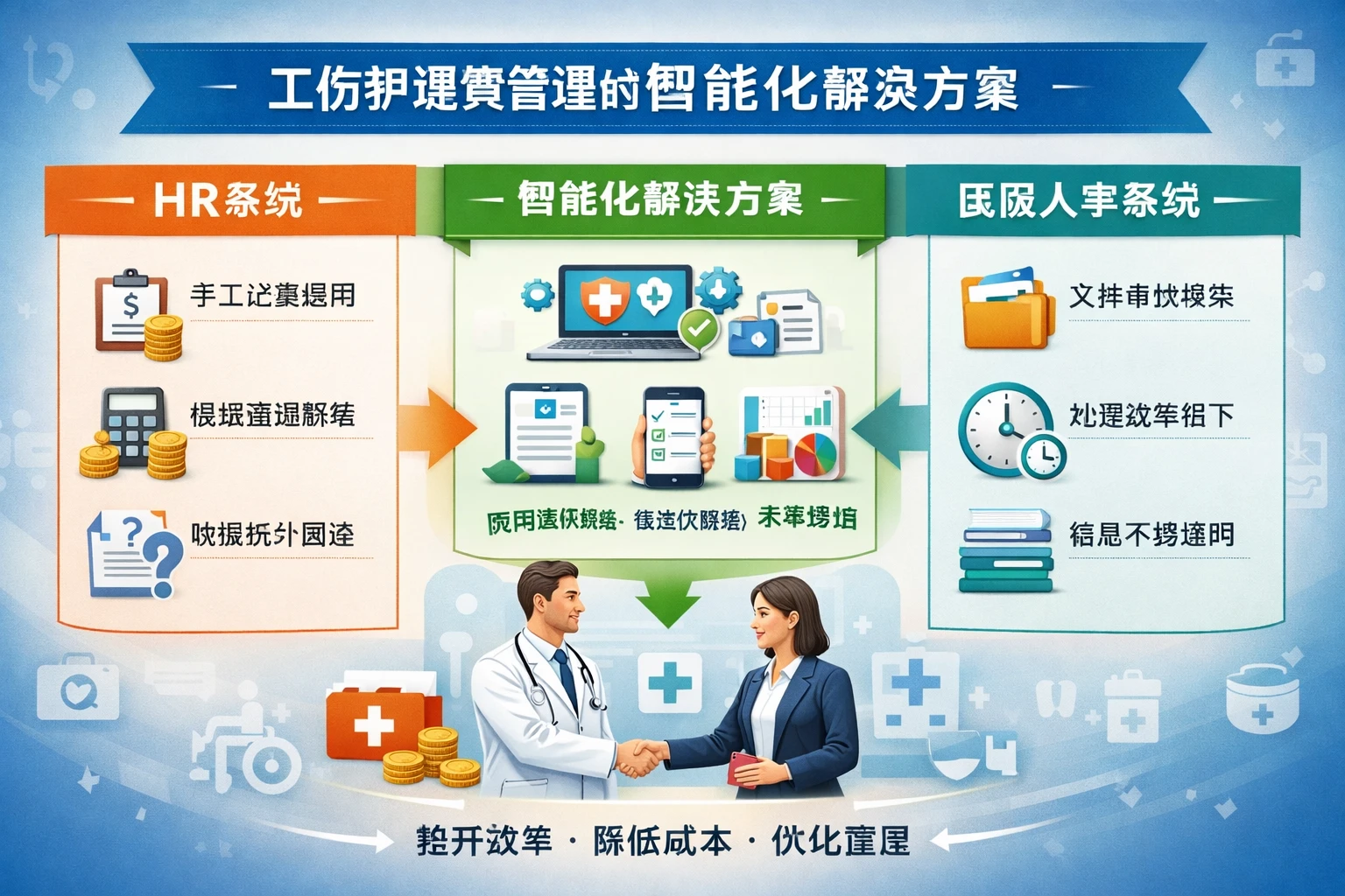 人力资源系统与医院人事系统对比：工伤护理费管理的智能化解决方案