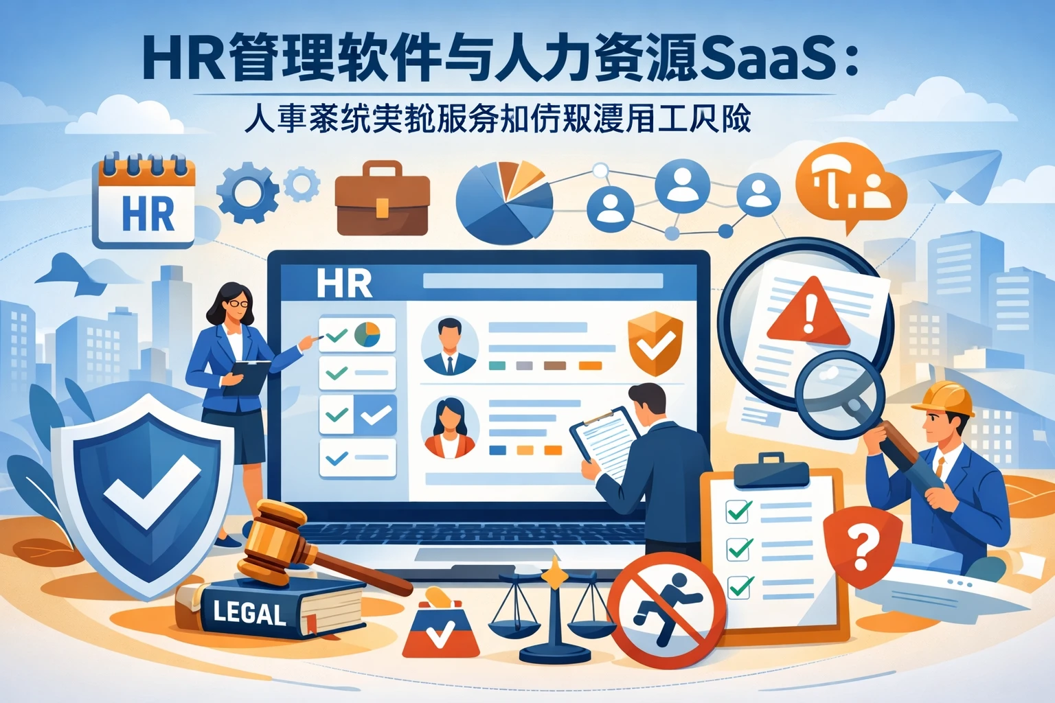 HR管理软件与人力资源SaaS：人事系统实施服务如何规避用工风险