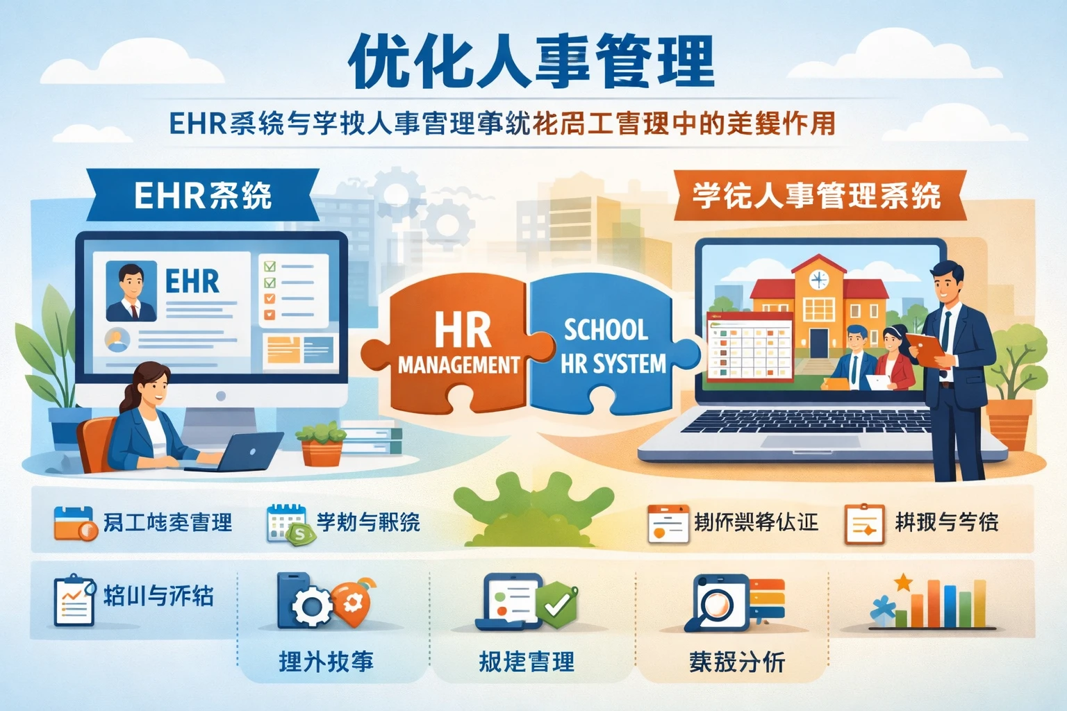 优化人事管理:EHR系统与学校人事管理系统在员工管理中的关键作用