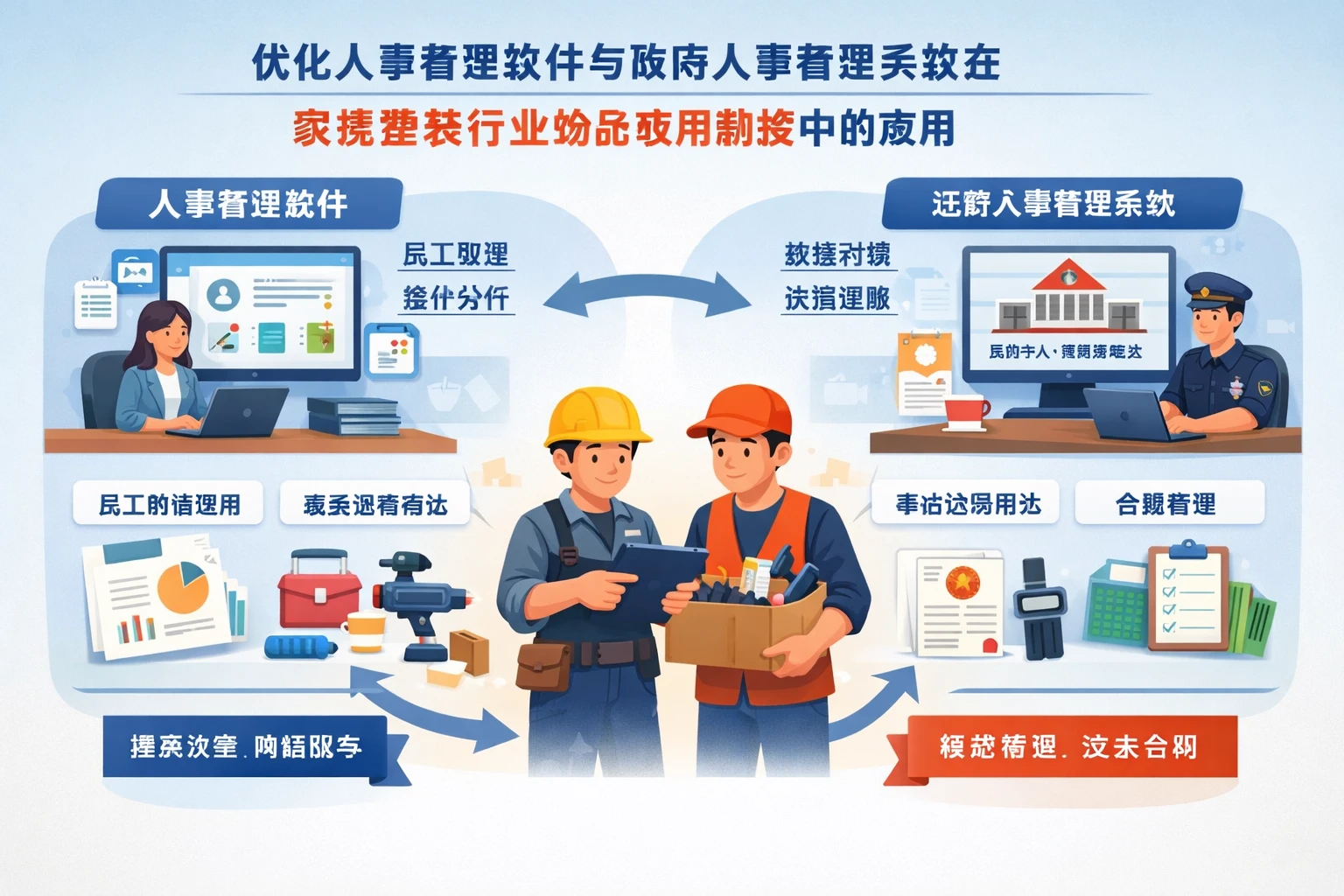 优化人事管理软件与政府人事管理系统在家装整装行业物品领用制度中的应用