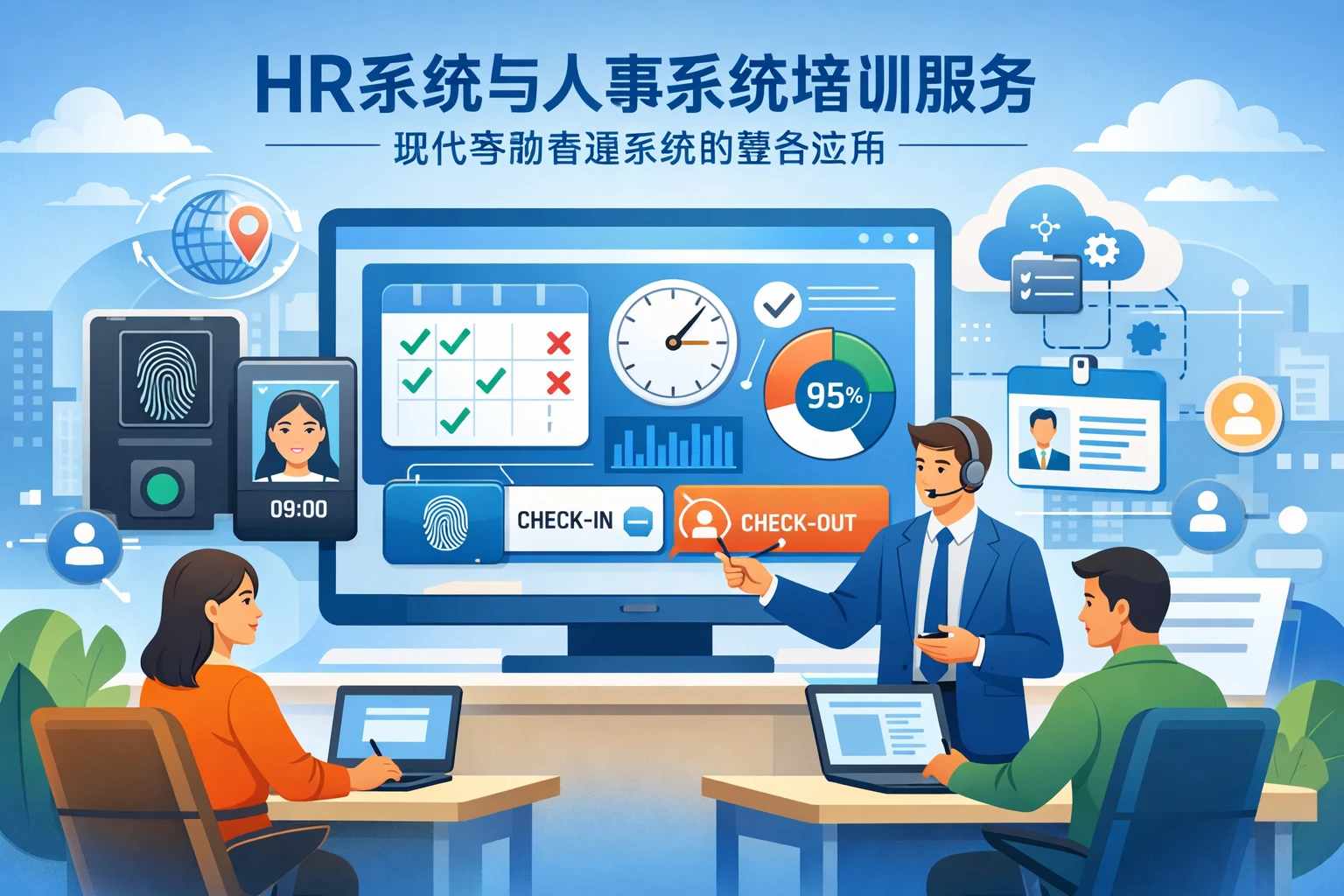 HR系统与人事系统培训服务：现代考勤管理系统的整合应用