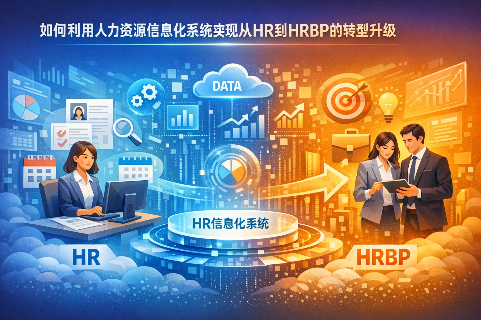 如何利用人力资源信息化系统实现从HR到HRBP的转型升级