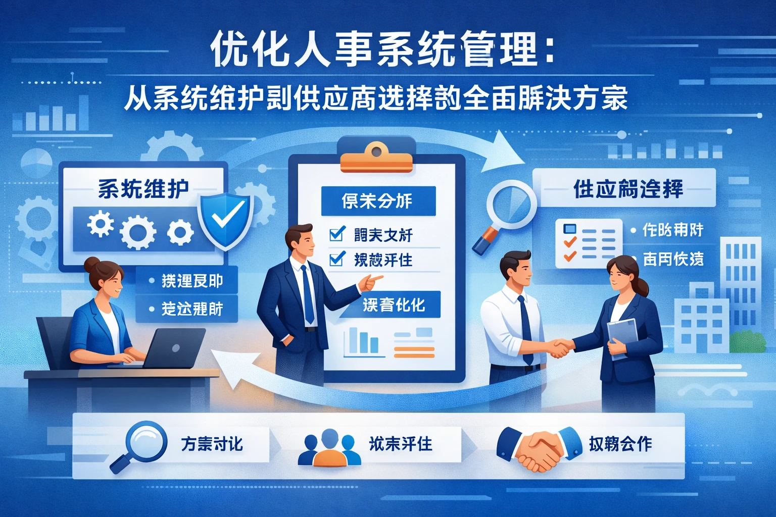 优化人事系统管理：从系统维护到供应商选择的全面解决方案