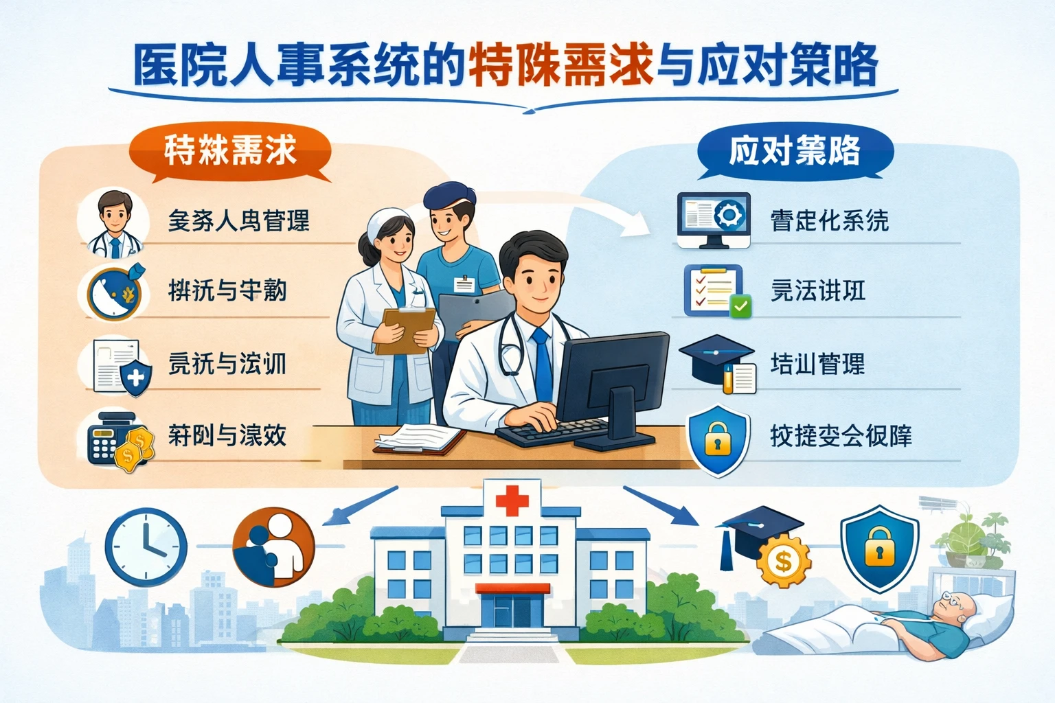 医院人事系统的特殊需求与应对策略