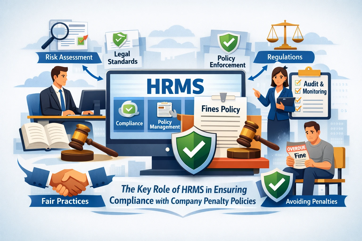 人力资源管理系统在企业罚款制度合规性中的关键作用