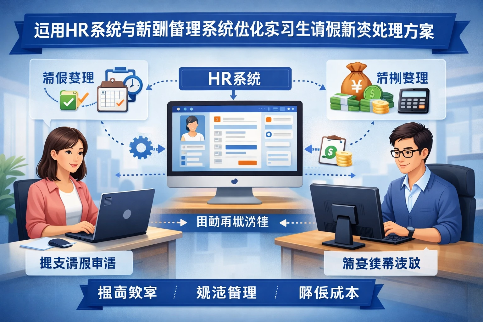 运用HR系统与薪酬管理系统优化实习生请假薪资处理方案