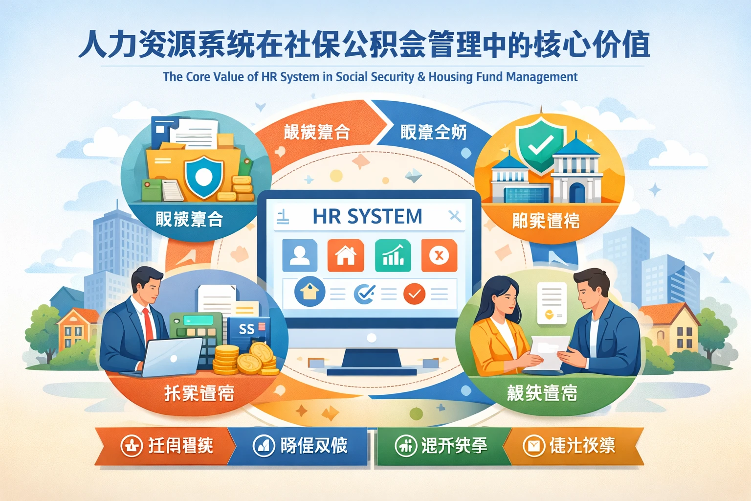 人力资源系统在社保公积金管理中的核心价值