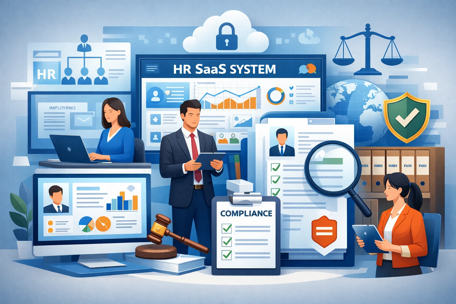 现代人力资源管理系统：人事管理SaaS与档案系统的合规实践