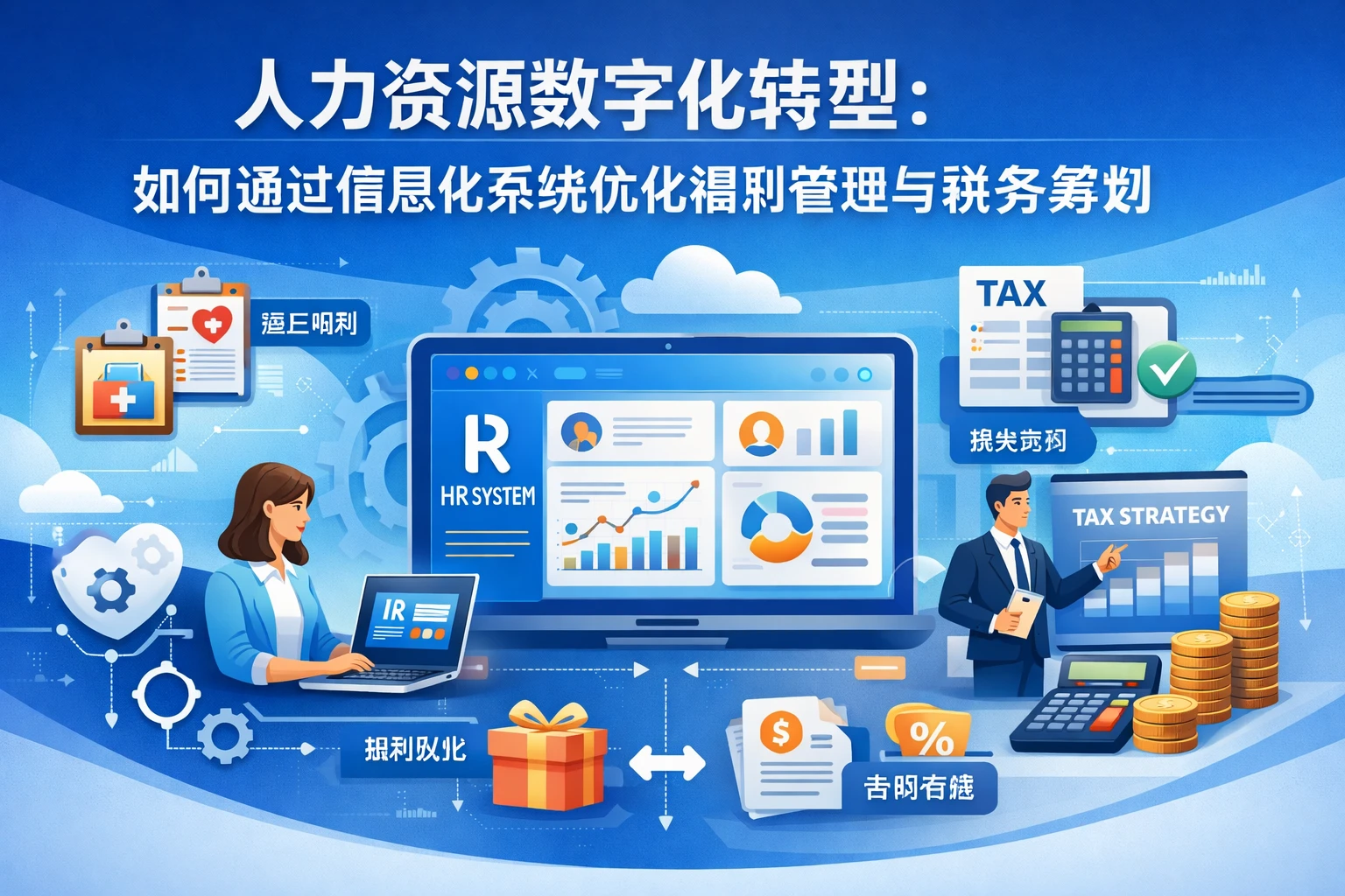 人力资源数字化转型：如何通过信息化系统优化福利管理与税务筹划