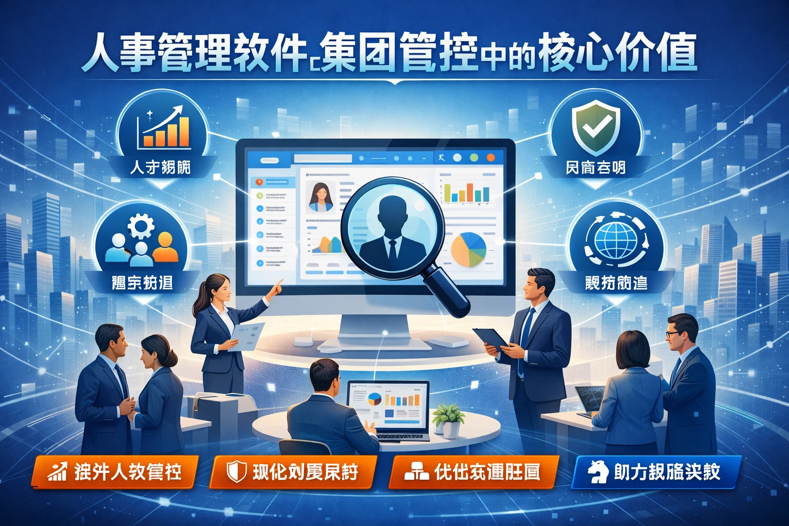 人事管理软件在集团管控中的核心价值