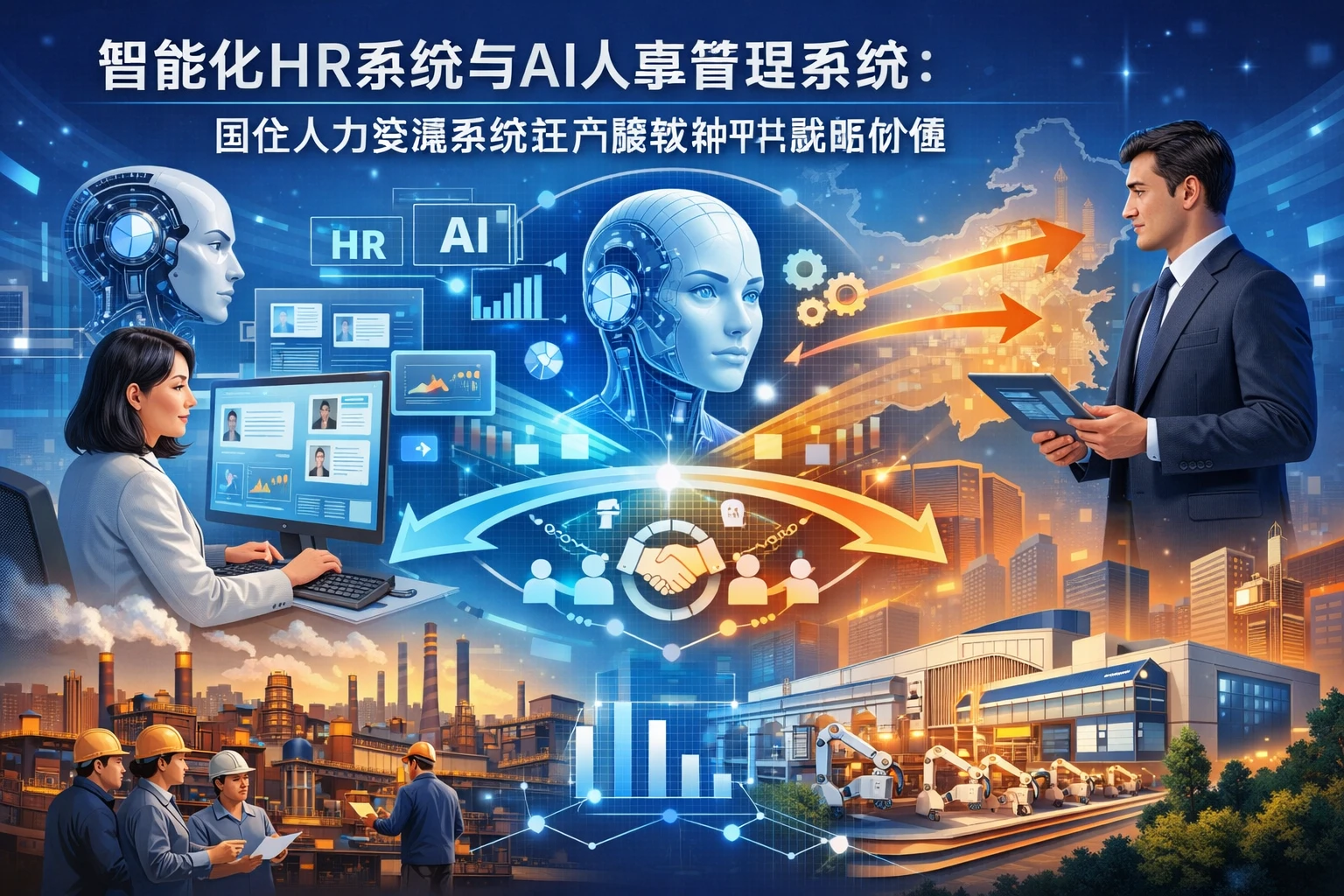 智能化HR系统与AI人事管理系统:国企人力资源系统在产能转移中的战略价值