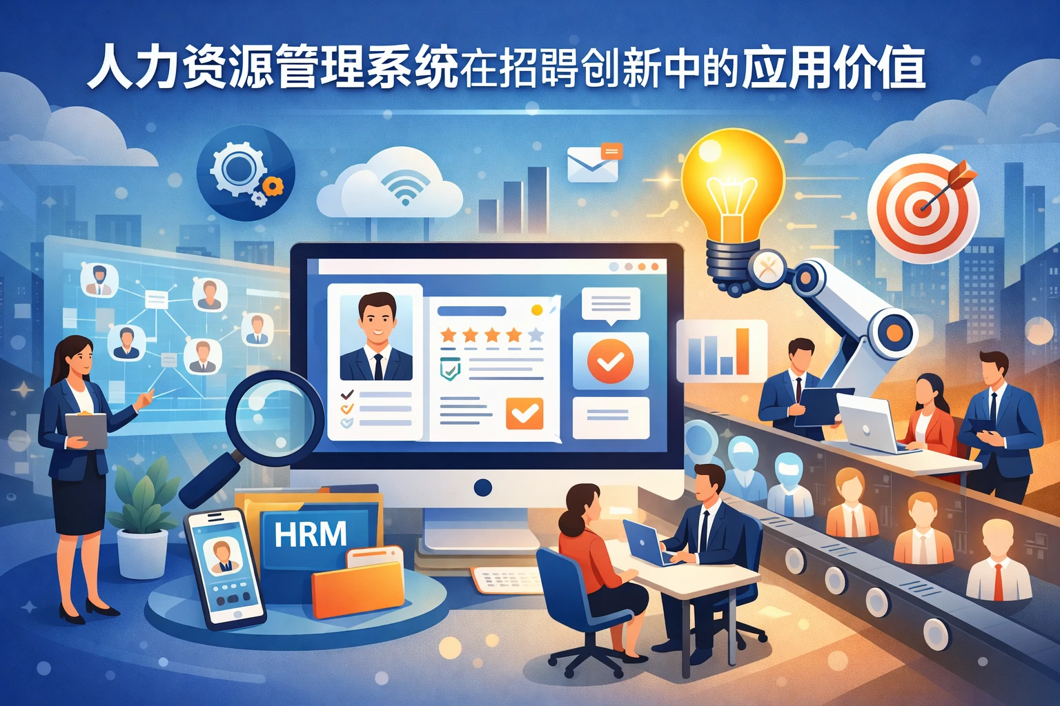 人力资源管理系统在招聘创新中的应用价值