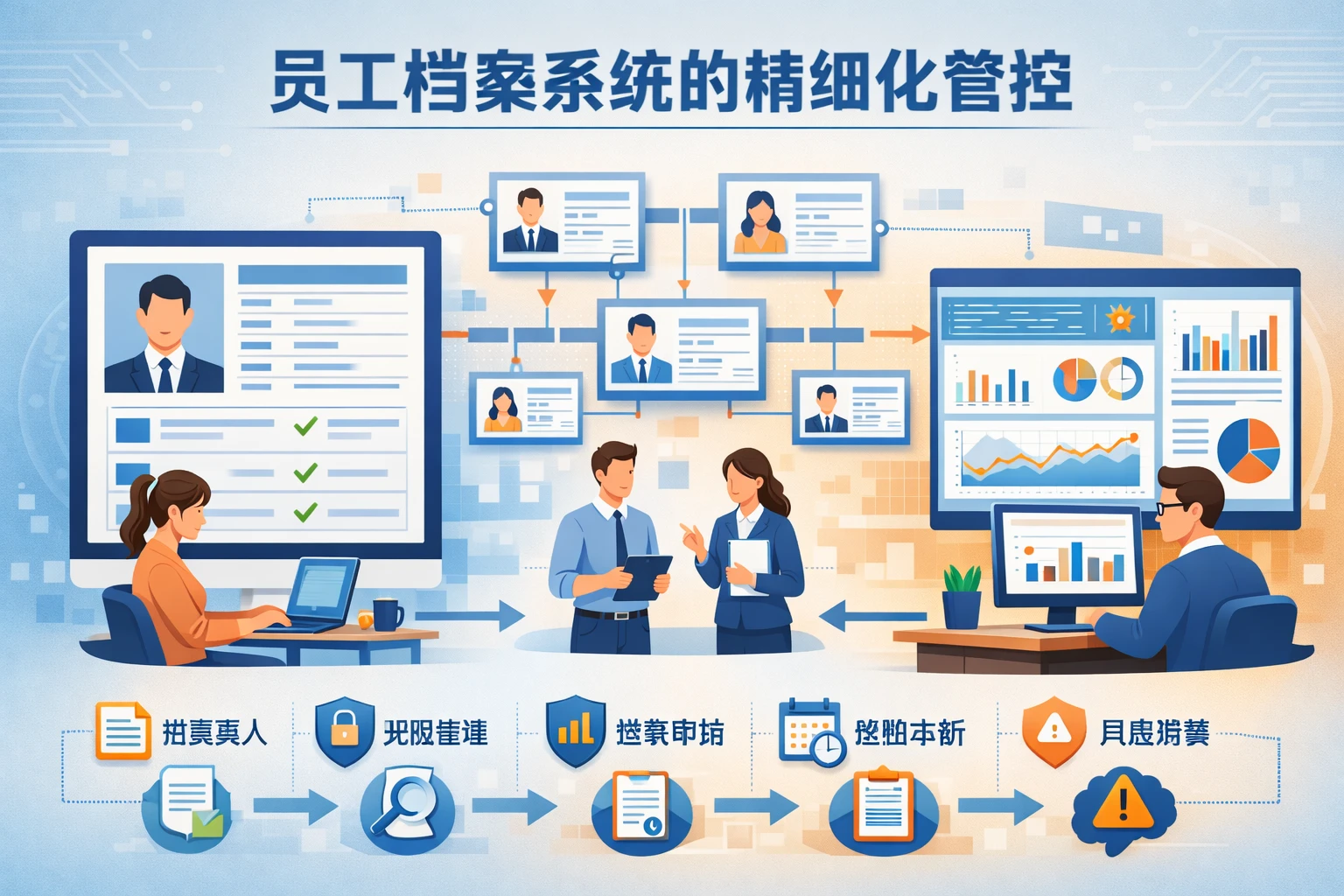 员工档案系统的精细化管控