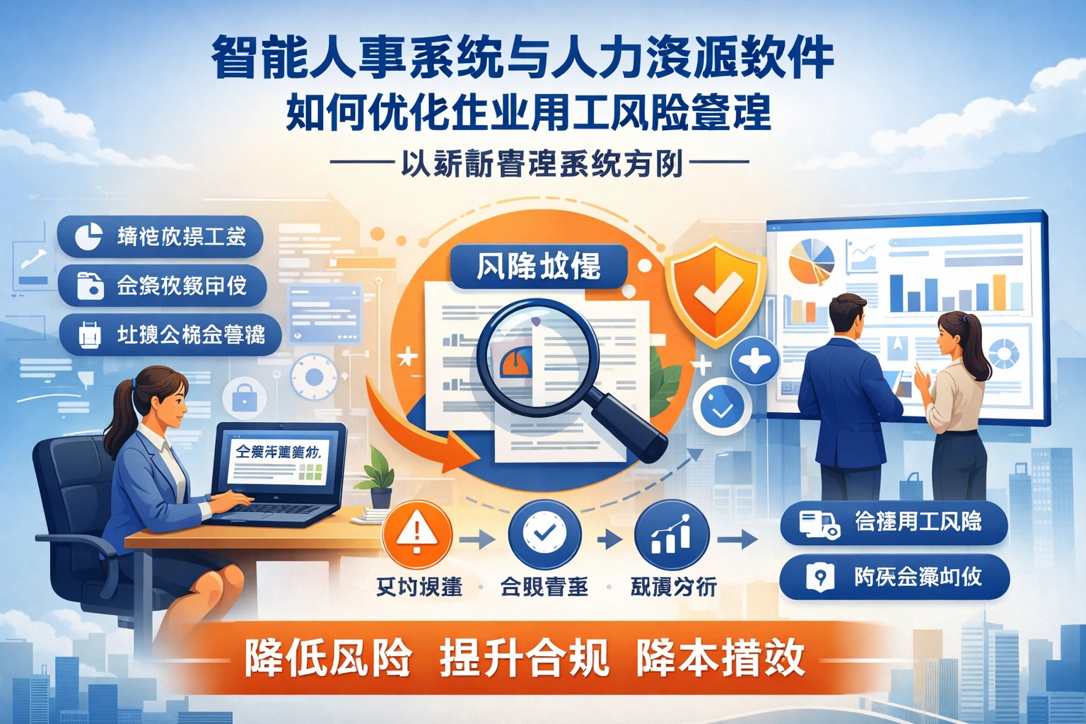 智能人事系统与人力资源软件如何优化企业用工风险管理——以薪酬管理系统为例