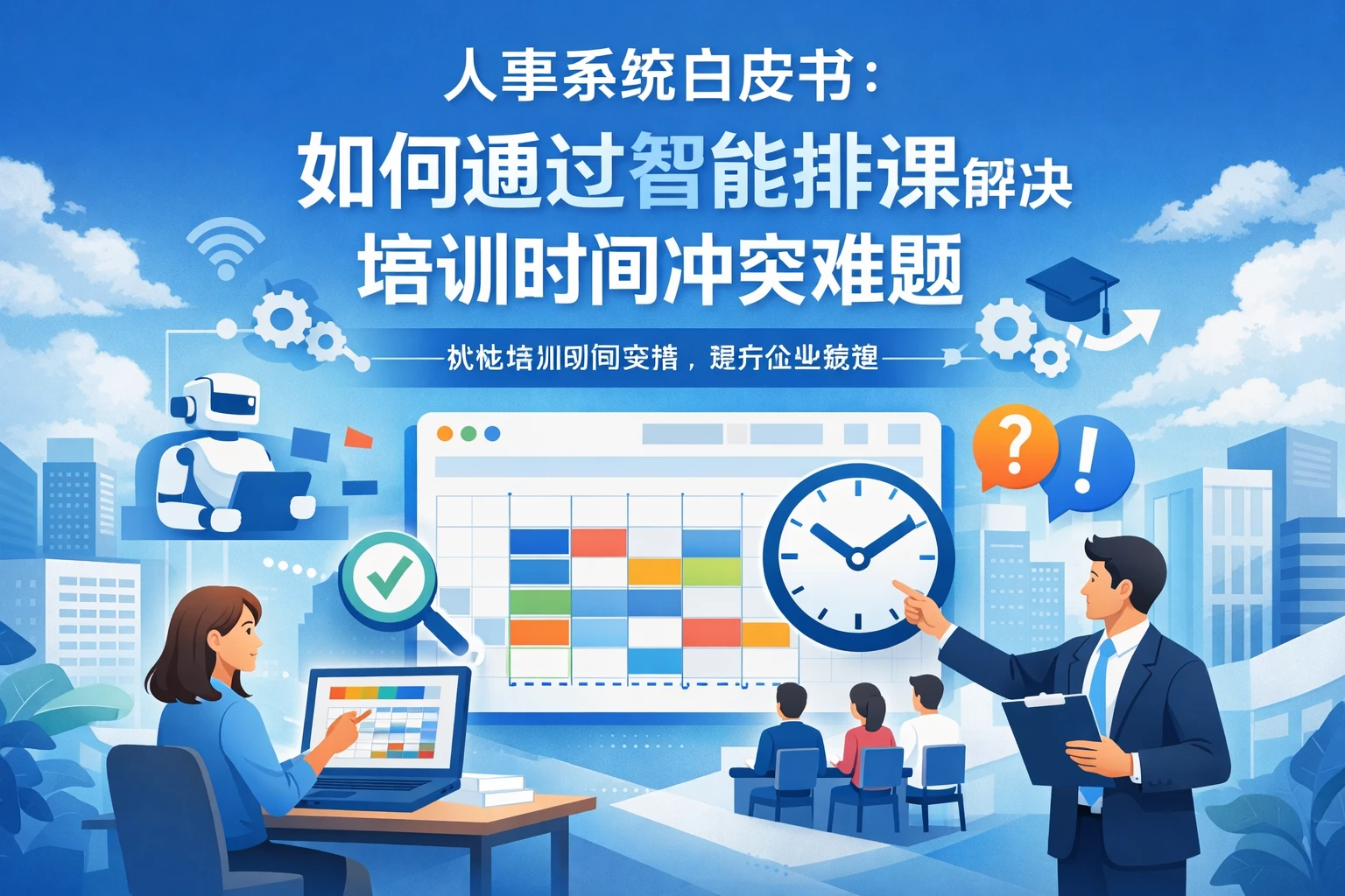 人事系统白皮书：如何通过智能排课解决培训时间冲突难题