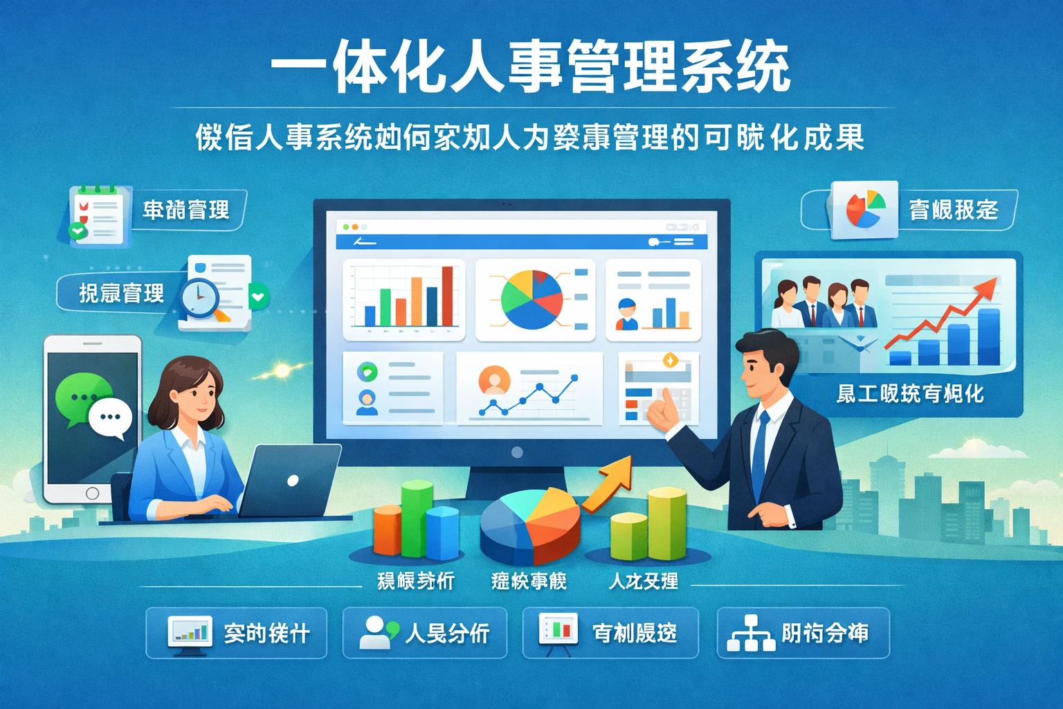 一体化人事管理系统：微信人事系统如何实现人力资源管理的可视化成果