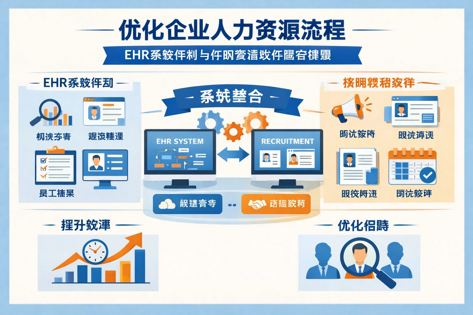 优化企业人力资源流程：EHR系统评测与招聘管理软件整合策略