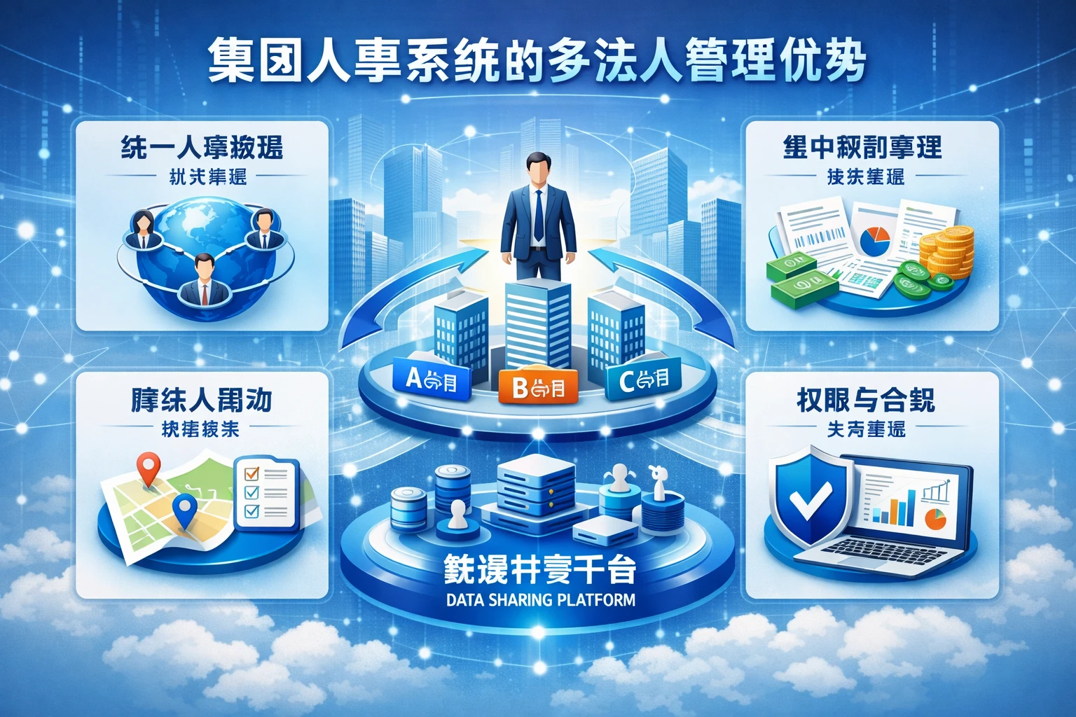集团人事系统的多法人管理优势