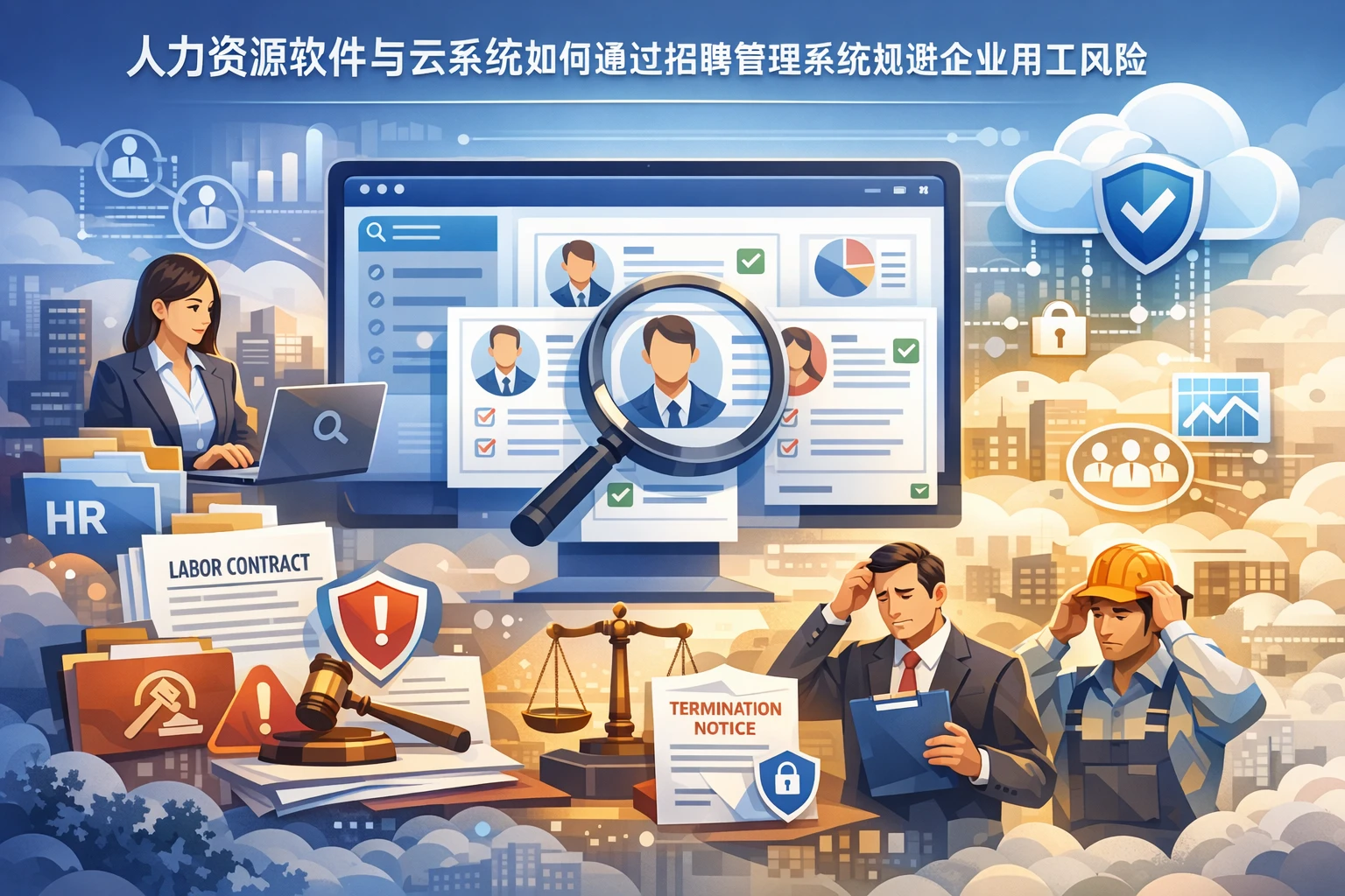 人力资源软件与云系统如何通过招聘管理系统规避企业用工风险