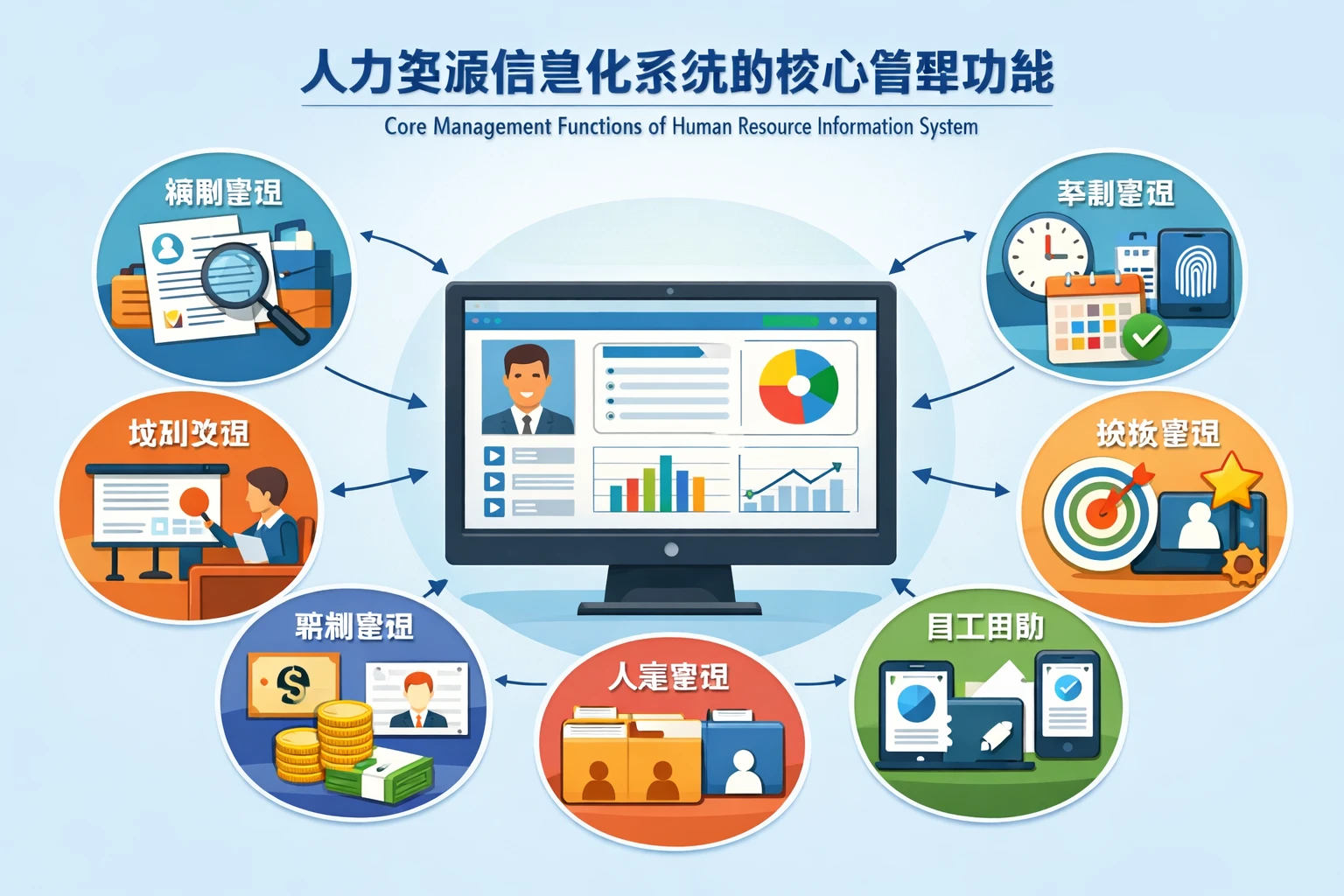 人力资源信息化系统的核心管理功能
