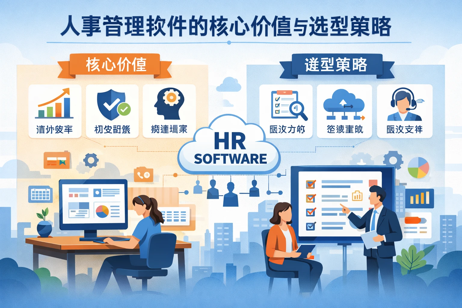 人事管理软件的核心价值与选型策略