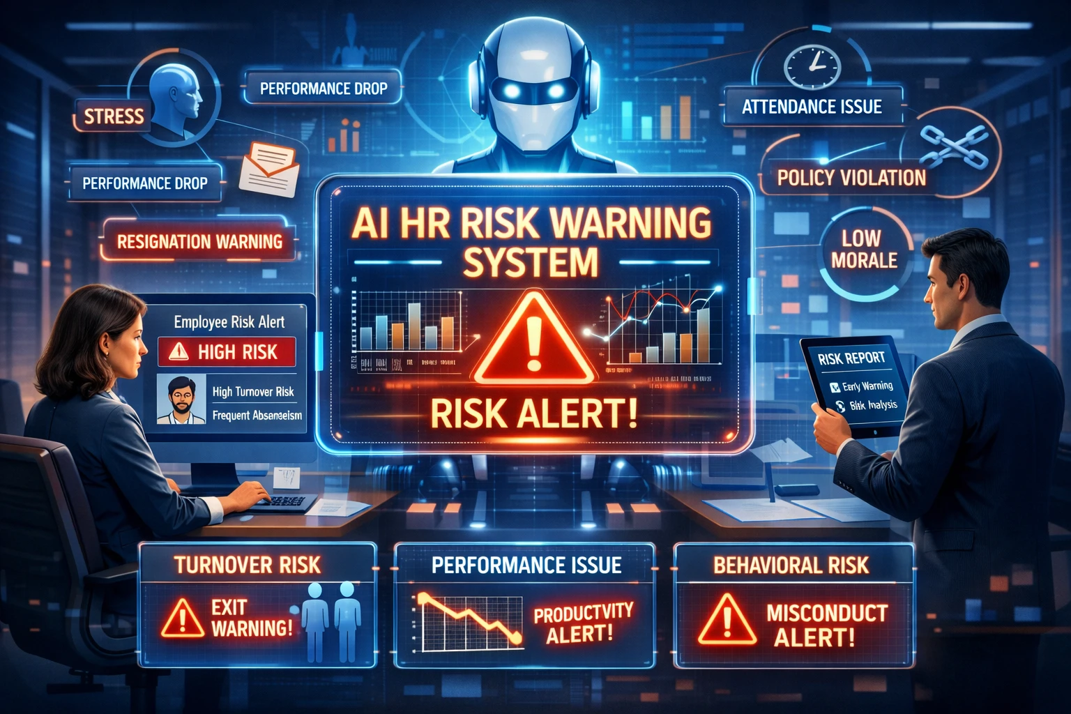 AI人事管理系统的风险预警功能