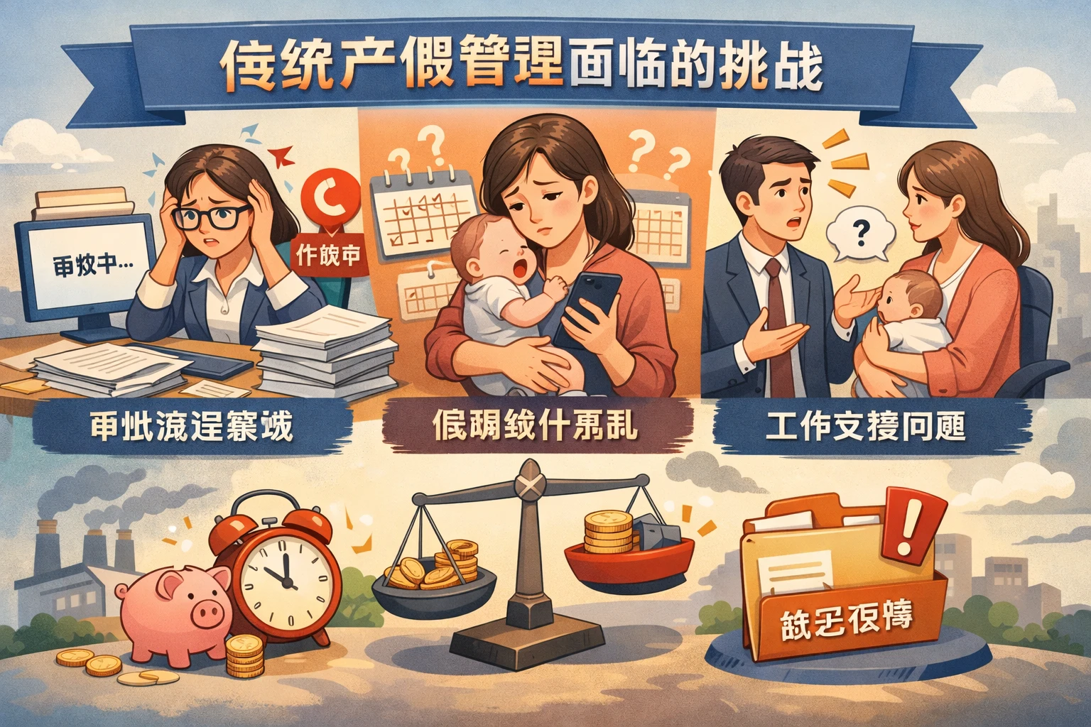 传统产假管理面临的挑战