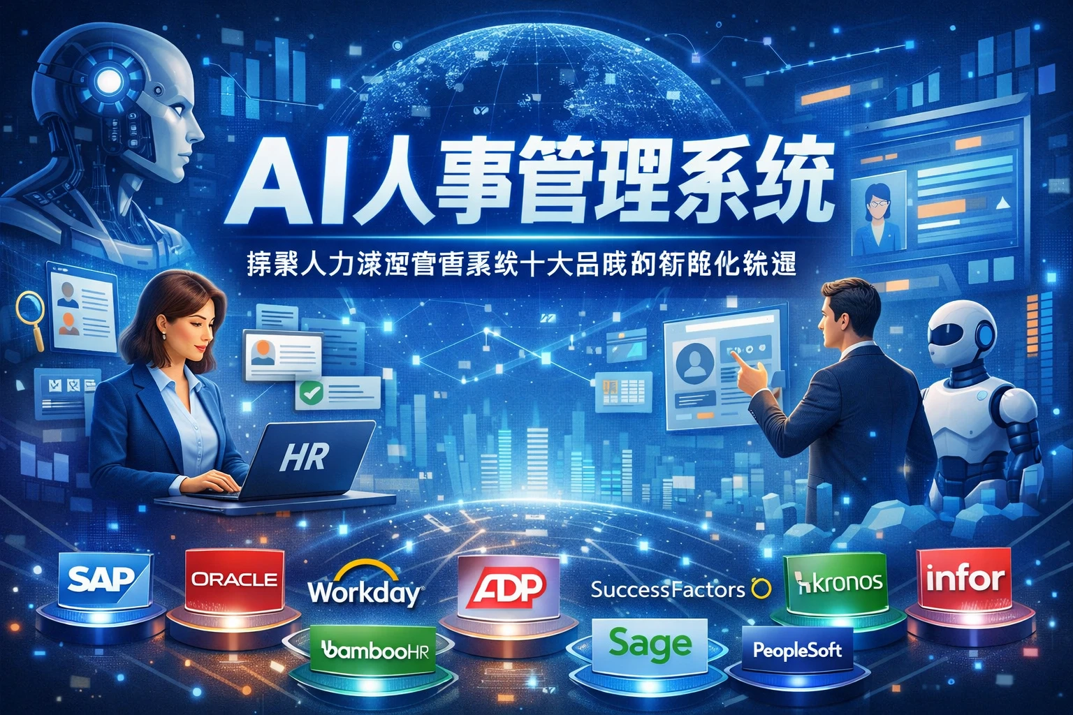 AI人事管理系统：探索人力资源管理系统十大品牌的智能化转型