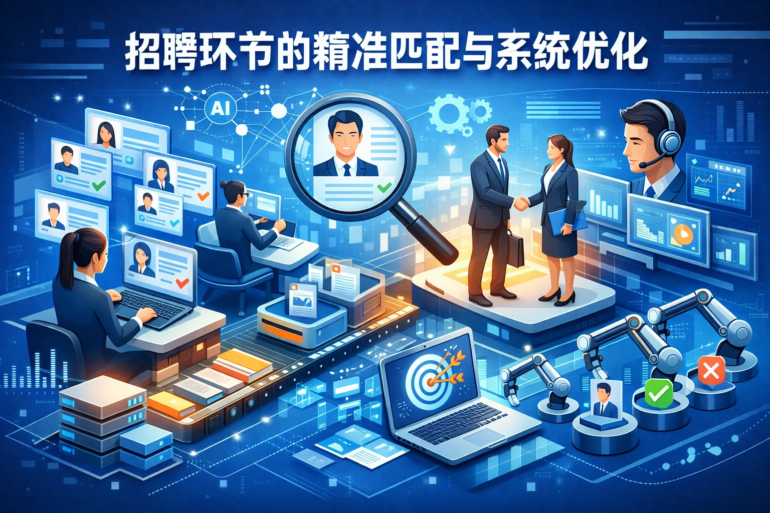 招聘环节的精准匹配与系统优化
