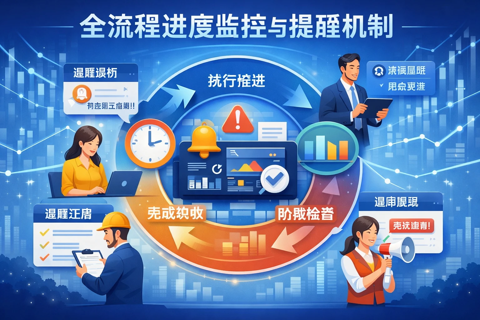 全流程进度监控与提醒机制