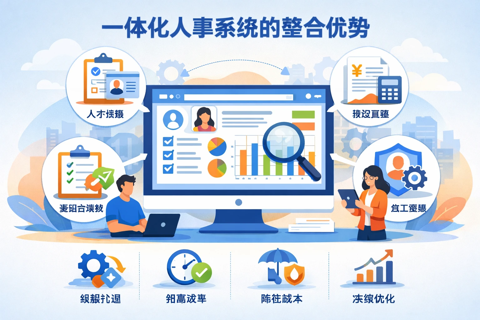 一体化人事系统的整合优势