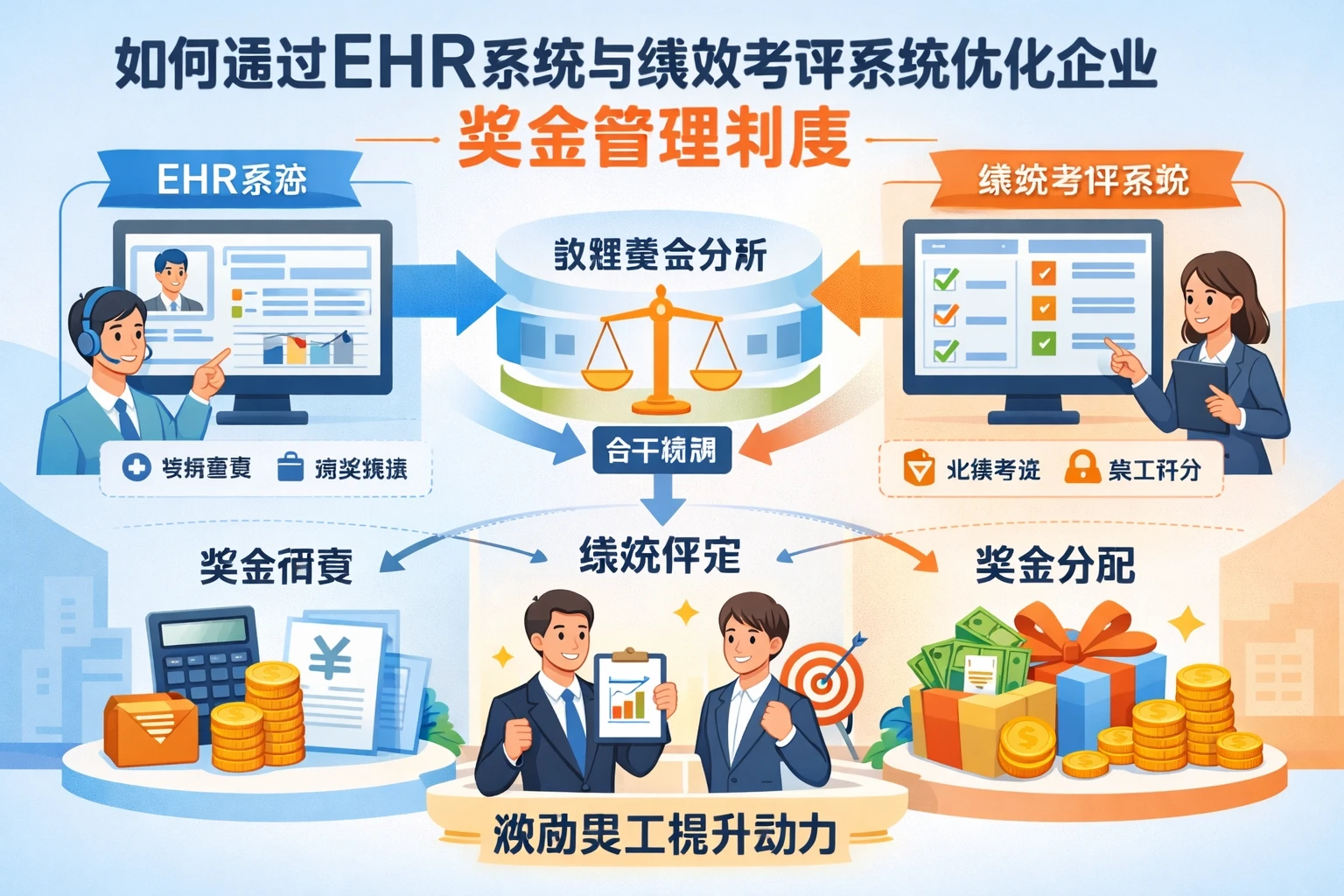 如何通过EHR系统与绩效考评系统优化企业奖金管理制度