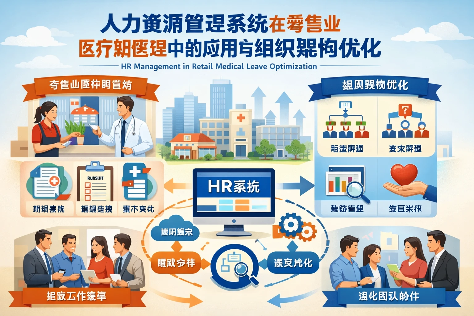 人力资源管理系统在零售业医疗期管理中的应用与组织架构优化