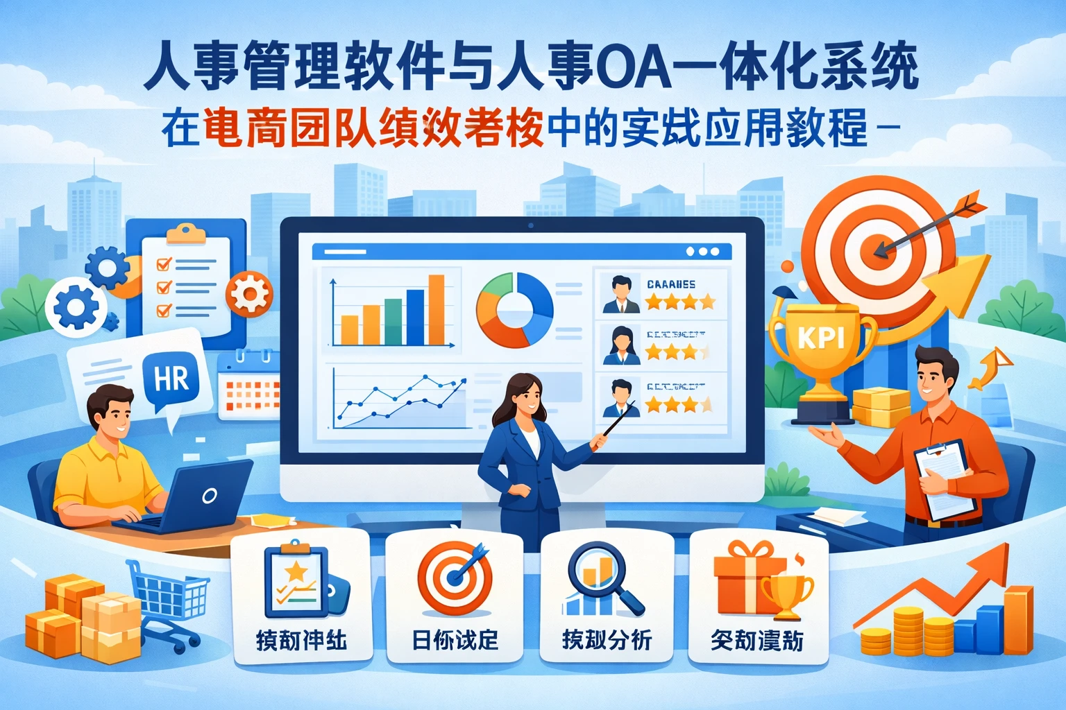 人事管理软件与人事OA一体化系统在电商团队绩效考核中的实战应用教程