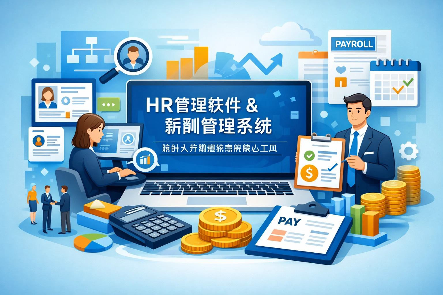 HR管理软件与薪酬管理系统：提升人力资源效率的核心工具