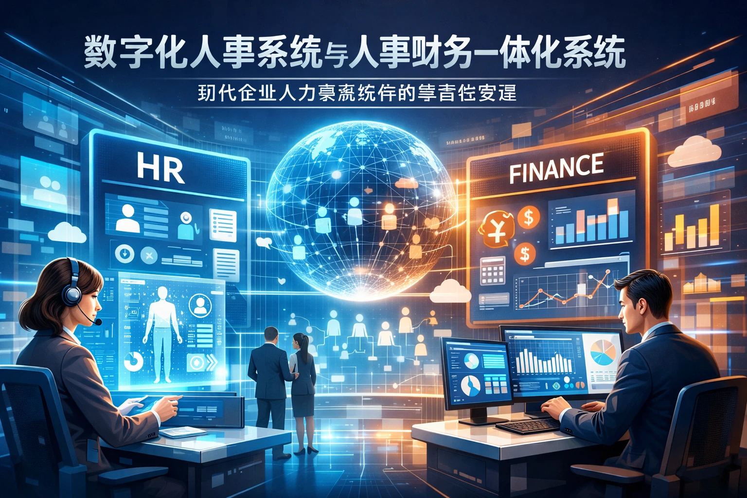 数字化人事系统与人事财务一体化系统：现代企业人力资源软件的革命性变革