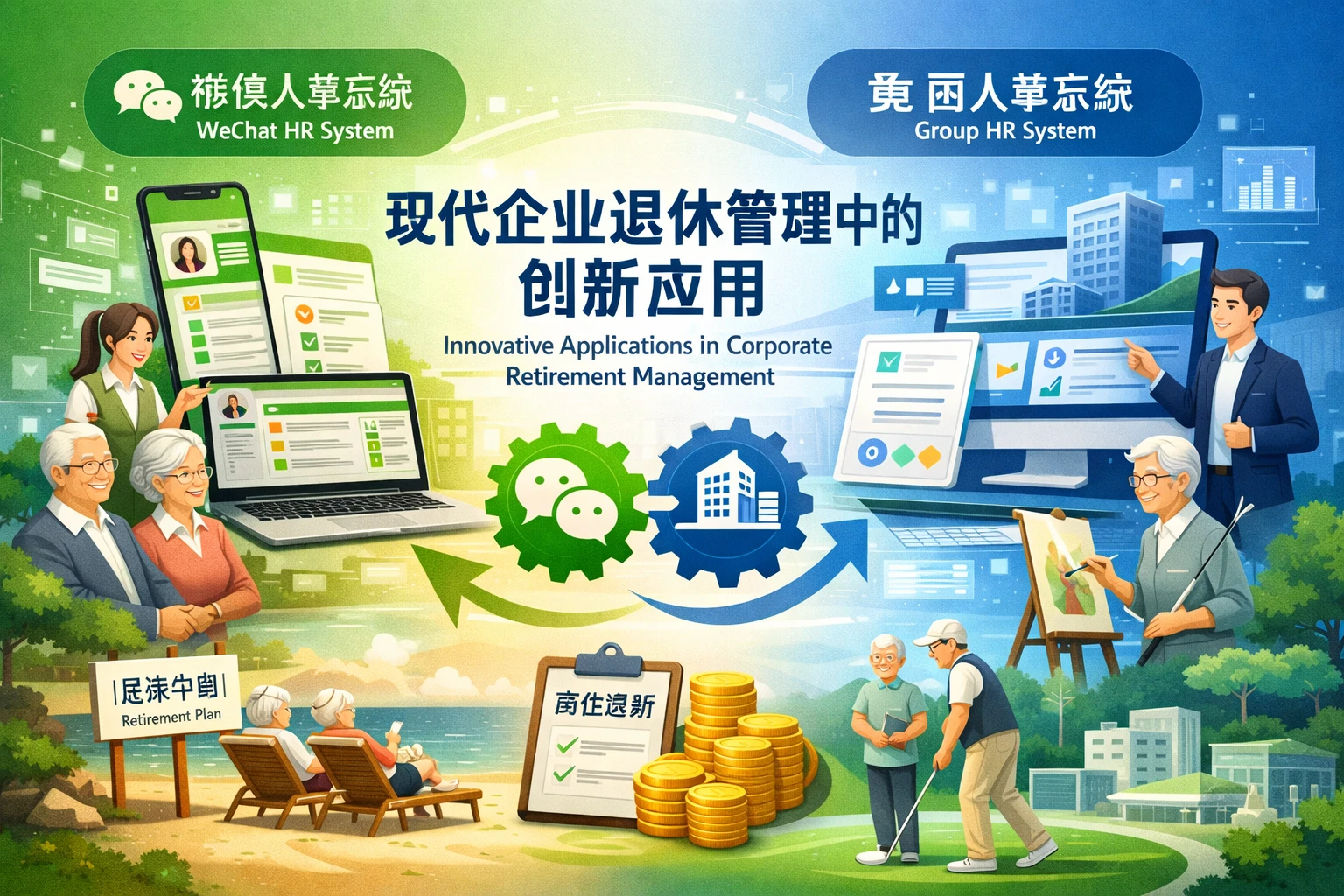 微信人事系统与集团人事系统在现代企业退休管理中的创新应用
