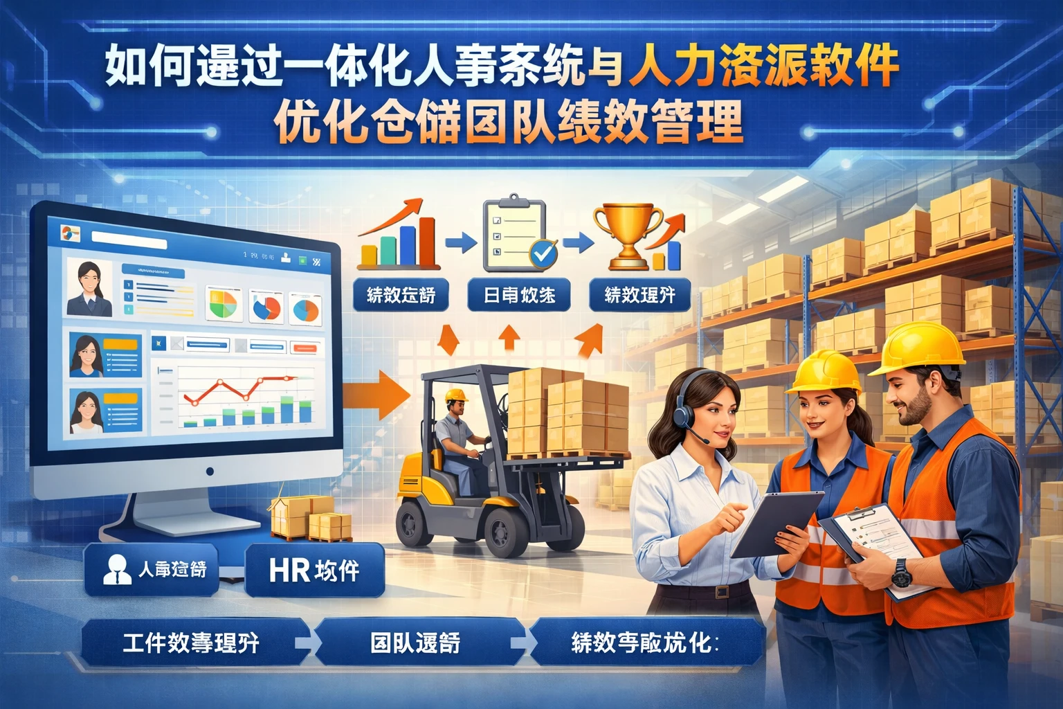 如何通过一体化人事系统与人力资源软件优化仓储团队绩效管理