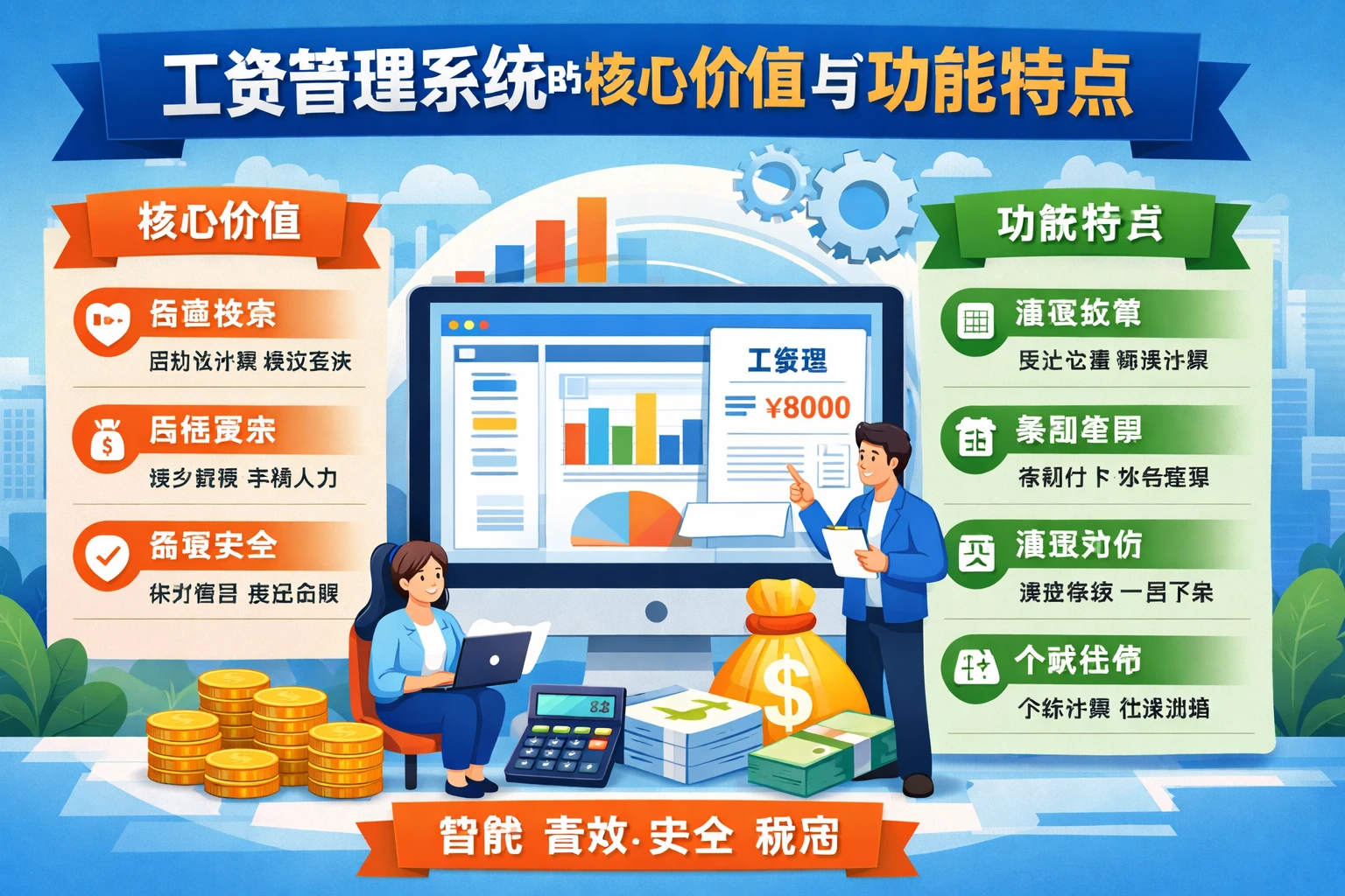 工资管理系统的核心价值与功能特点