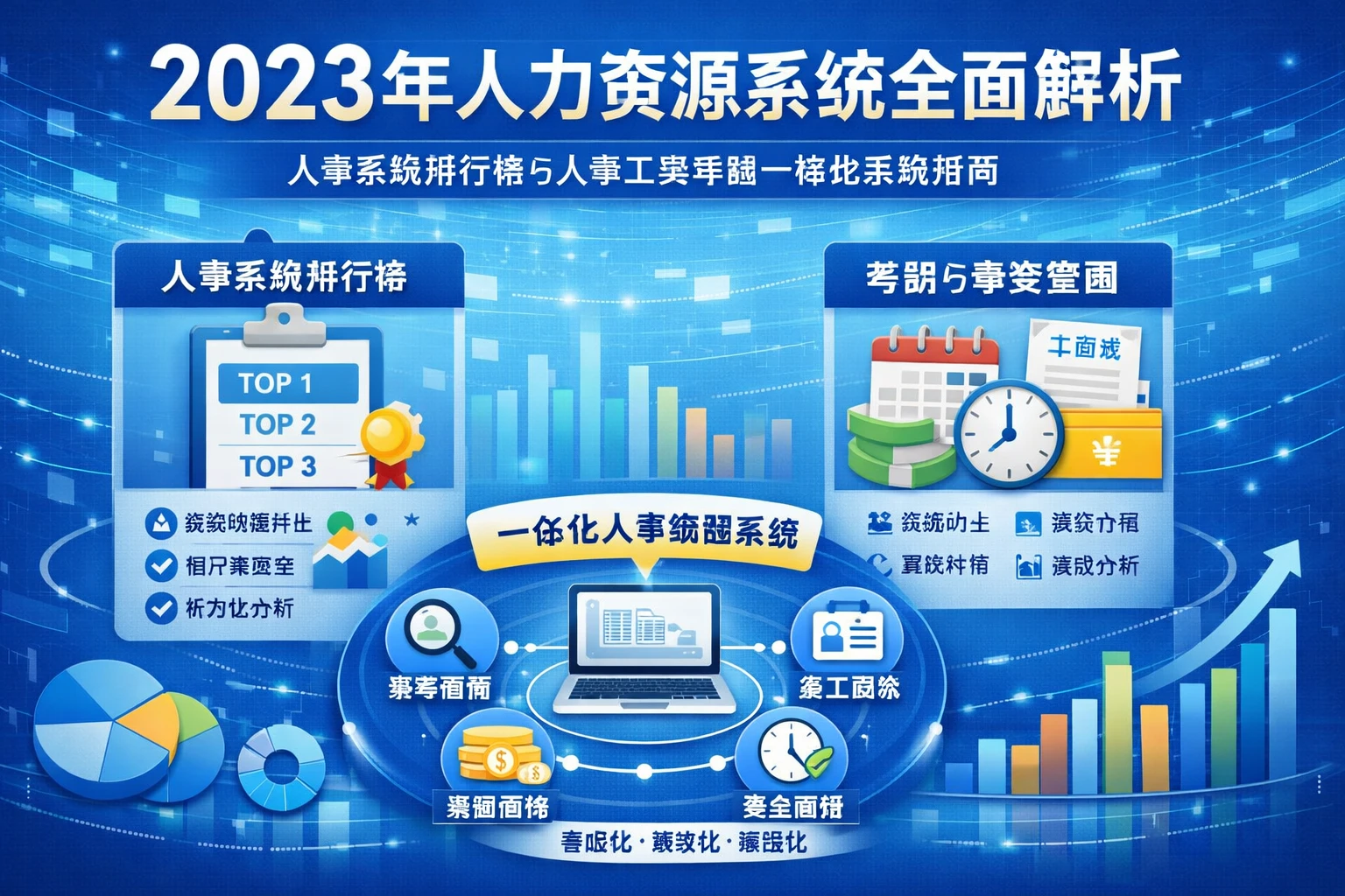 2023年人力资源系统全面解析：人事系统排行榜与人事工资考勤一体化系统指南