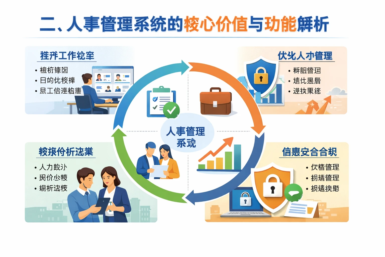 二、人事管理系统的核心价值与功能解析