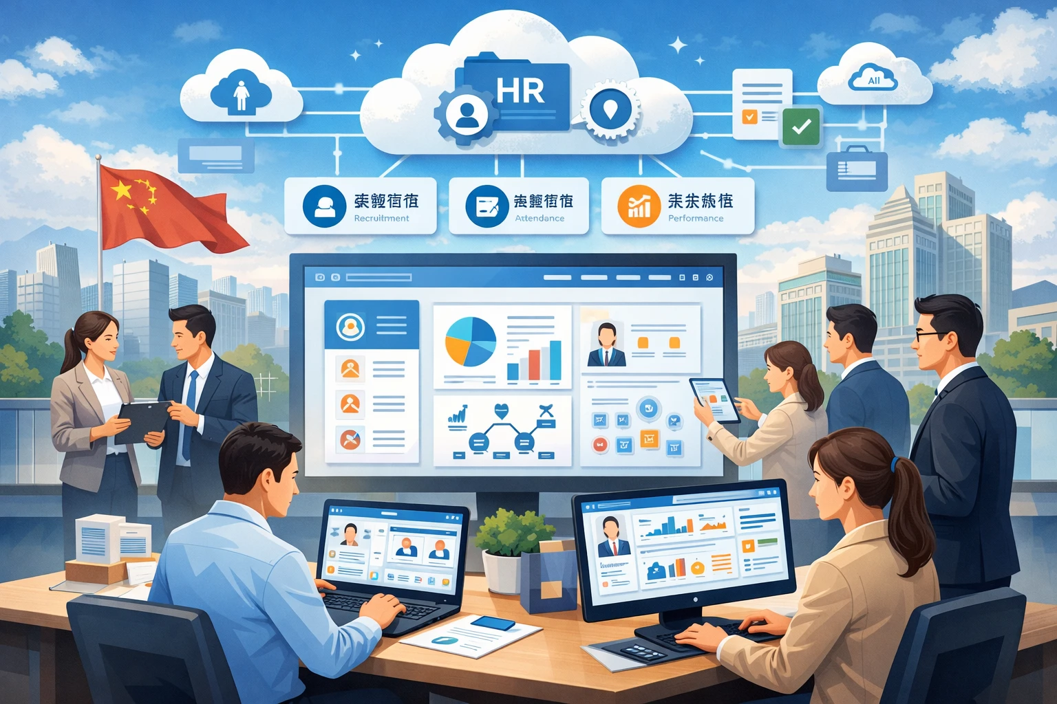 运用人事管理软件与云端HR系统优化国企人力资源系统管理