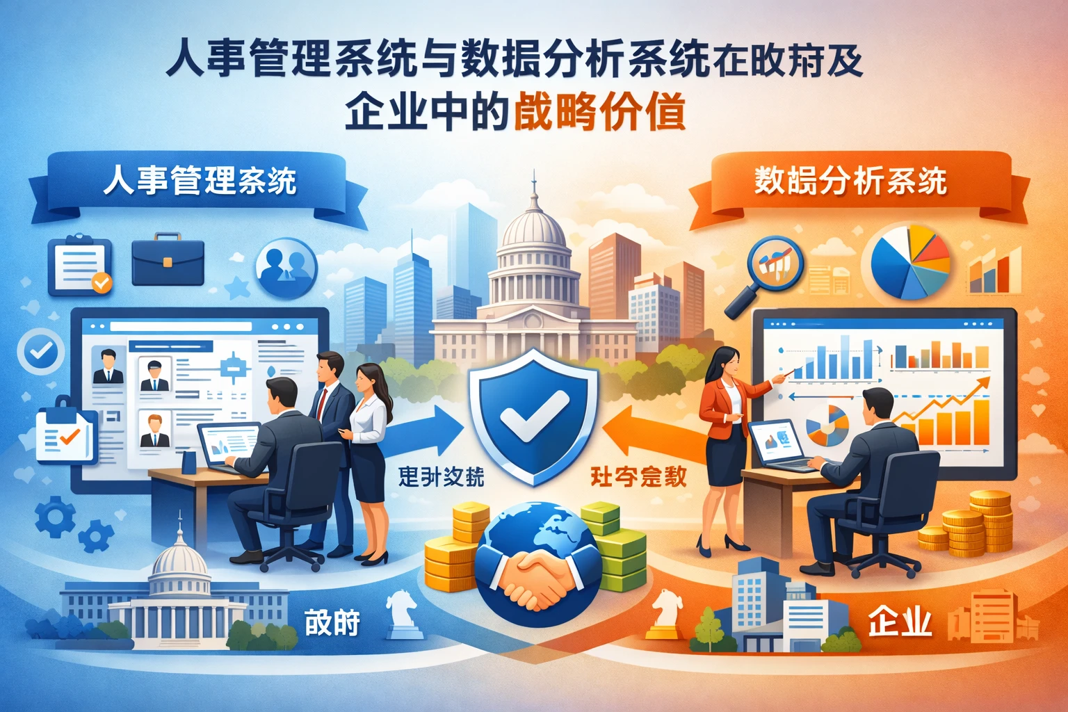 人事管理系统与数据分析系统在政府及企业中的战略价值