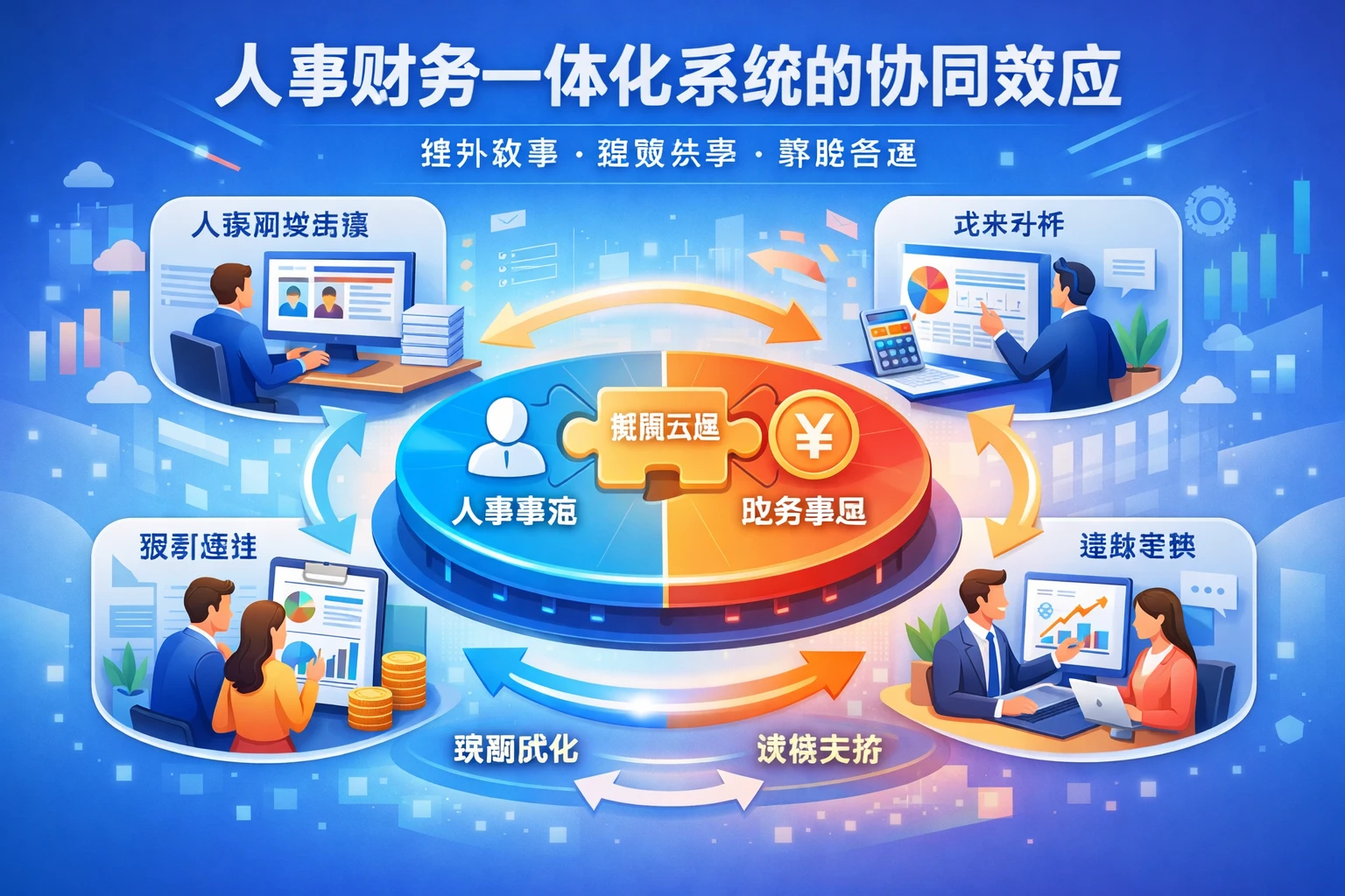 人事财务一体化系统的协同效应