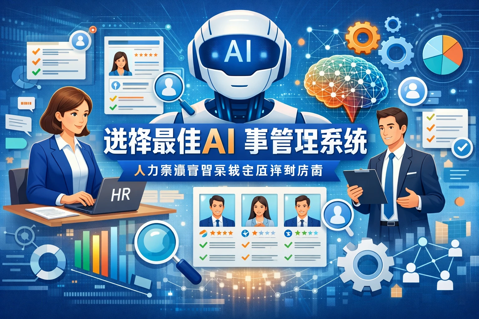 选择最佳AI人事管理系统：人力资源管理系统全面评测指南