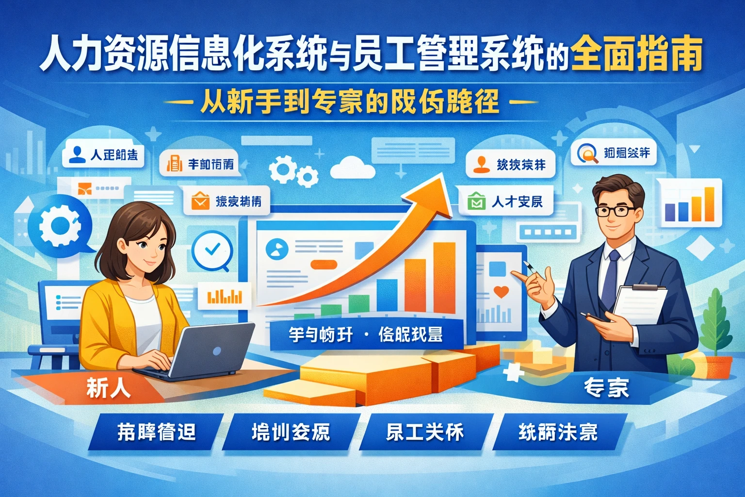人力资源信息化系统与员工管理系统的全面指南：从新手到专家的成长路径