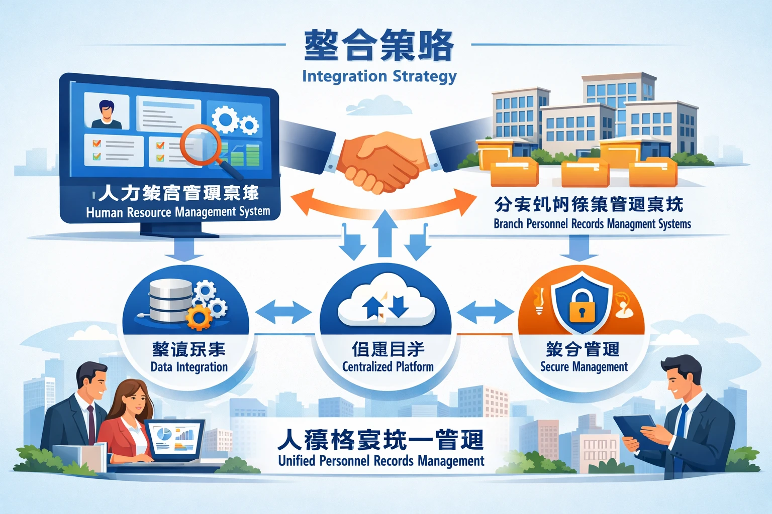 人力资源管理系统与多分支机构人事档案管理系统的整合策略
