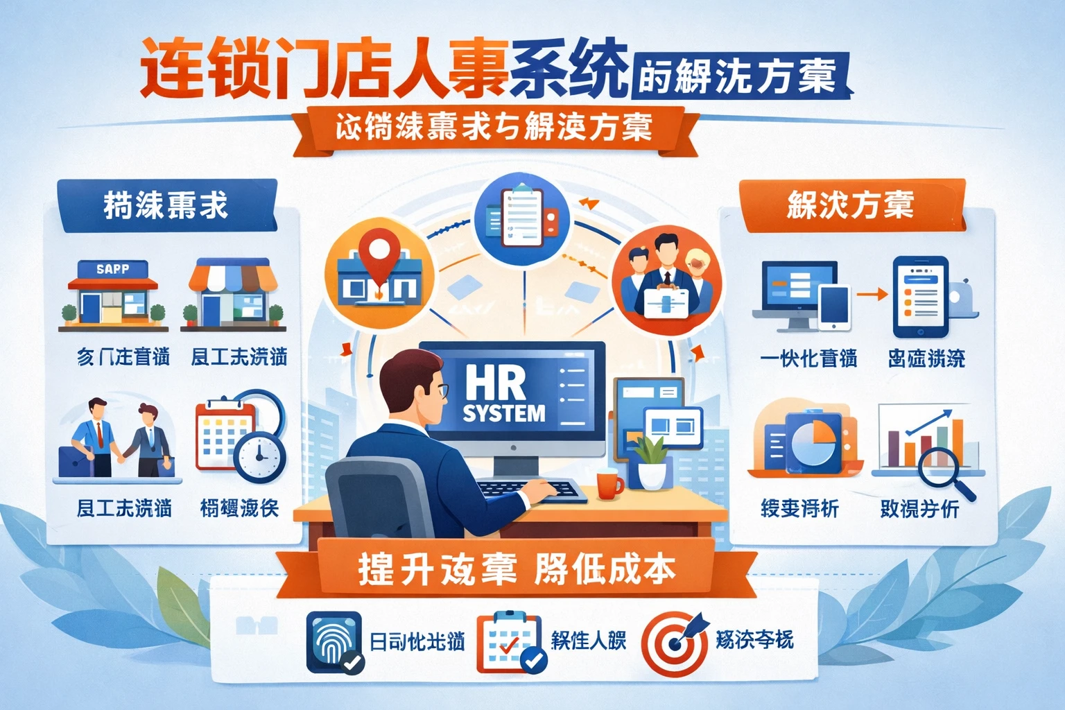 连锁门店人事系统的特殊需求与解决方案