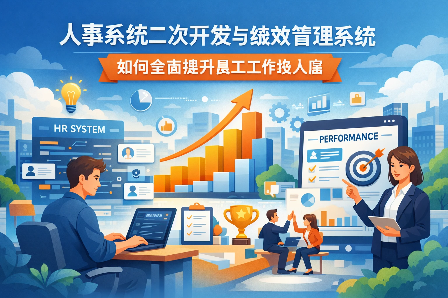 人事系统二次开发与绩效管理系统如何全面提升员工工作投入度